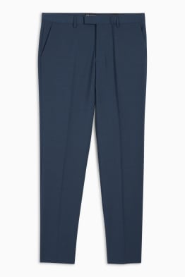 Pantalon de costume - regular fit - Flex - laine mélangée