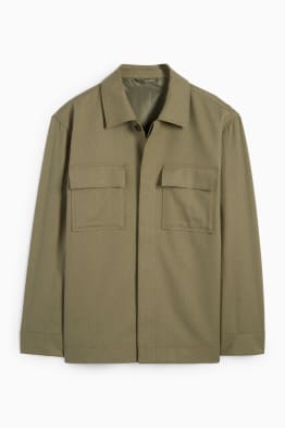 Shirt jacket - lined