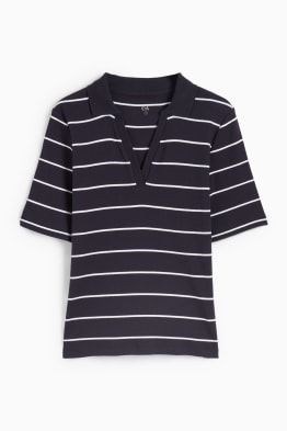 Basic polo shirt - striped