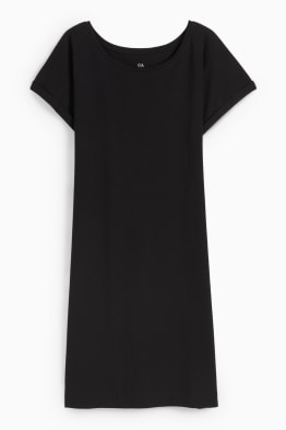 Basic T-Shirt-Kleid