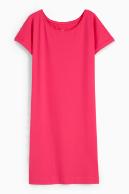 Basic-T-Shirt-Kleid