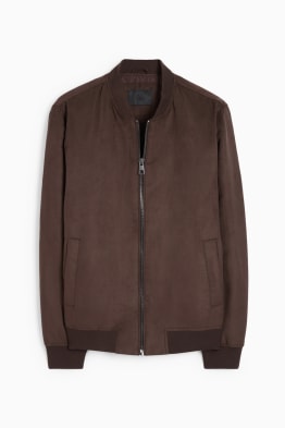 Bomber jacket - faux leather