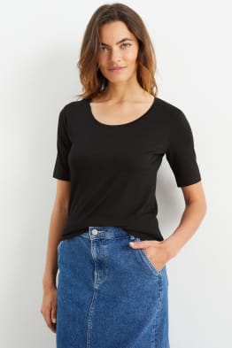 Camisetas basicas mujer c&a online
