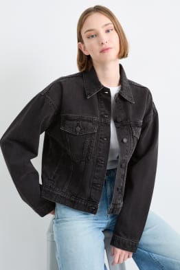 C&a jeansjacke schwarz clearance