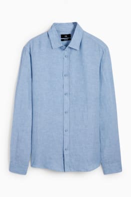 Camisa de lino - regular fit - Kent
