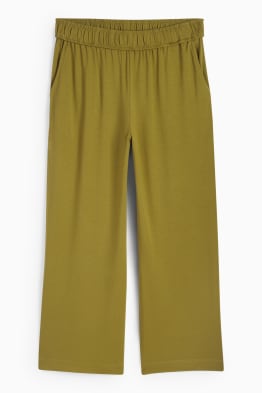 Basic jersey trousers - straight fit