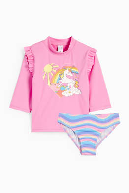 Licorne - tenue de bain - 2 pièces