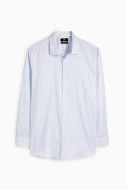Shirt - regular fit - cutaway collar