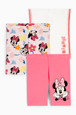 Multipack 3 ks - Minnie Mouse - elastické šortky