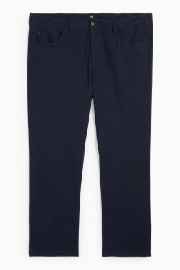 Pantalons - regular fit - mescla de lli