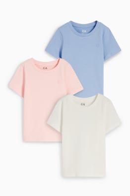 Pack de 3 - corazón - camisetas de manga corta