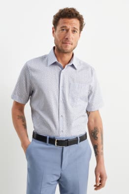 Business košile - regular fit - kent - snadné žehlení