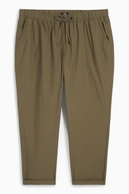 Stoffhose - Mid Waist - Tapered Fit