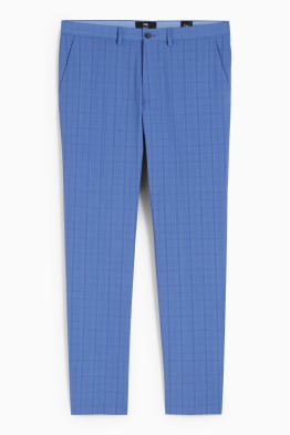 Mix-and-match suit trousers - slim fit - Flex - 4 Way Stretch - check