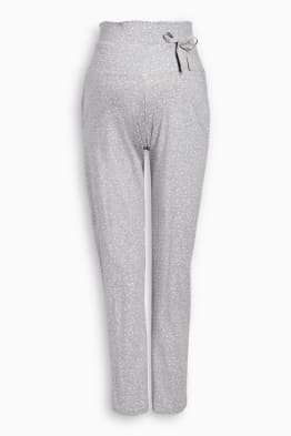 Pantaloni de pijama gravide - cu buline