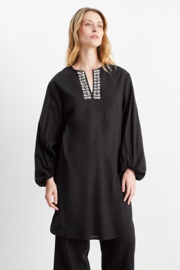 Rangsutra x C&A - tunic dress - linen blend