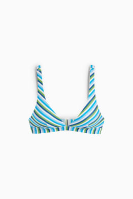 Top de bikini - con relleno - LYCRA® XTRA LIFE™ - de rayas