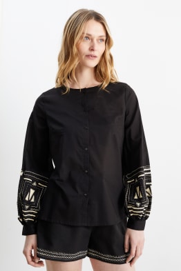 Schwarze Blusen für Damen und Mädchen | C\u0026A Online-Shop