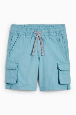 Bermuda shorts - linen blend