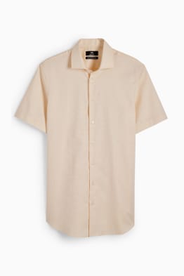 Business shirt - regular fit - cutaway collar - easy-iron