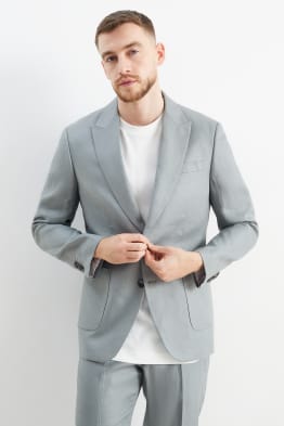 Mix-and-match tailored linen jacket - slim fit