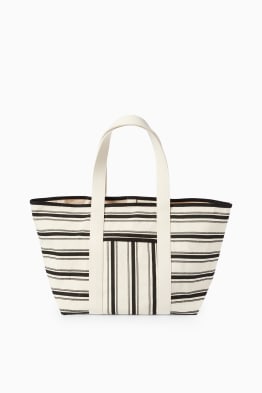 Torba shopper - w paski