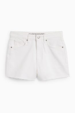 CLOCKHOUSE - korte spijkerbroek - high waist