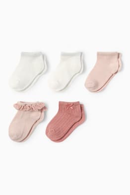 Confezione da 5 - calzini corti neonati