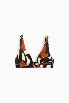 Bikini top - padded - LYCRA® - patterned