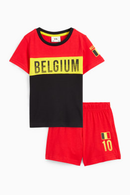 Belgien - Shorty-Pyjama - 2 teilig