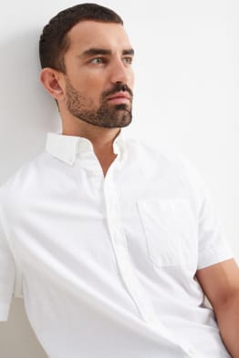 Oxford shirt - regular fit - button-down collar