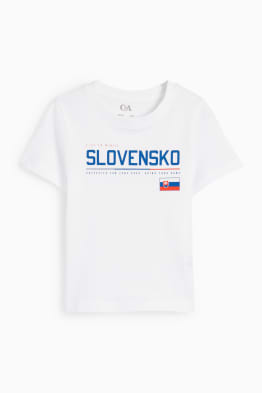 Eslovaquia - camiseta de manga corta