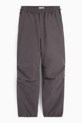CLOCKHOUSE - spodnie materiałowe - średni stan - straight fit
