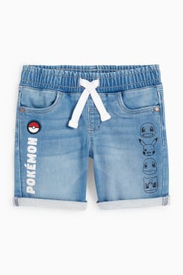 Pokémon - shorts vaqueros