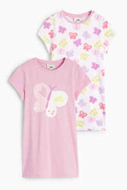 Multipack of 2 - butterfly - nightshirt