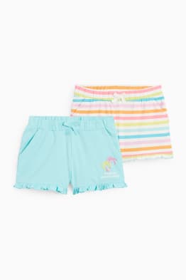 Lot de 2 - palmiers - short