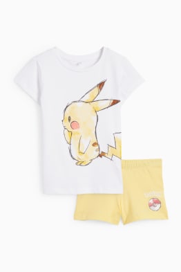 Pokémon - pijama corto - 2 piezas