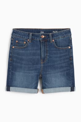 Shorts di jeans - vita media - LYCRA®