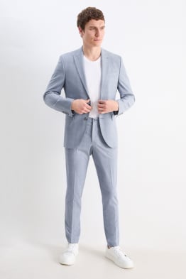 Pantalon de costume - slim fit - Flex - 4 Way Stretch - à carreaux