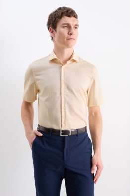 Chemise de bureau - regular fit - col cutaway - facile à repasser