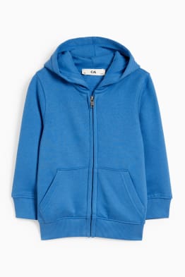 Zip-through sweatshirt with hood - genderneutral
