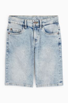 Jeans-Bermudas
