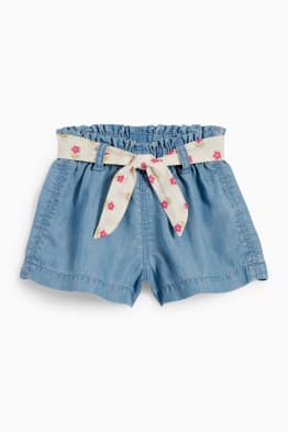 Baby-shorts - jeanslook