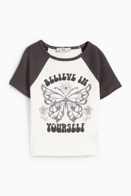 Mariposa - camiseta de manga corta