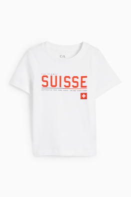 Švýcarsko - tričko s krátkým rukávem