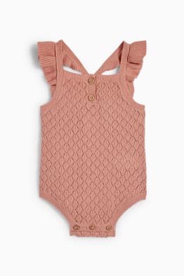 Salopetă tricotată bebeluși