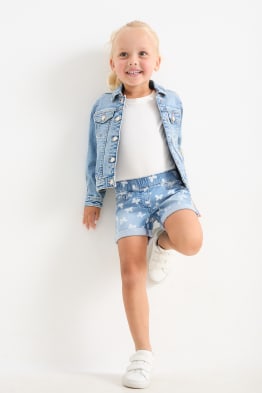 Multipack 2er - Schmetterling - Jeans-Shorts