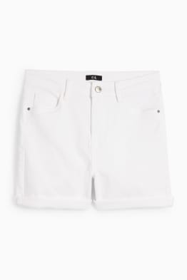 Shorts di jeans - vita alta