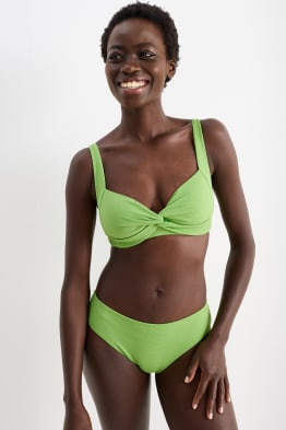 Bikini top with knot detail - padded - LYCRA® XTRA LIFE™