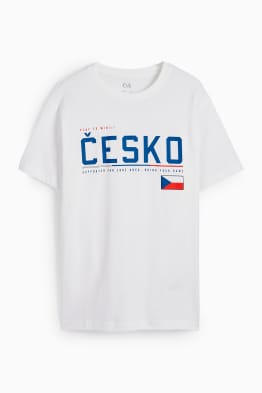 República Checa - camiseta de manga corta